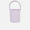 IB X HOZEN Scrunchie Vegan Leather Bucket Bag | Lilac Bags
