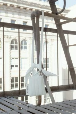 HOZEN Quilted Desserto® Cactus Leather Vegan Baby Market Bag | Swan