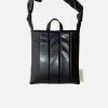 HOZEN Quilted Vegan Leather Market Tote | Panther