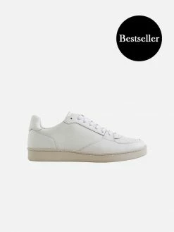 Humans Are Vain Eden V2 Sustainable Vegan Leather Trainer | White Shoes