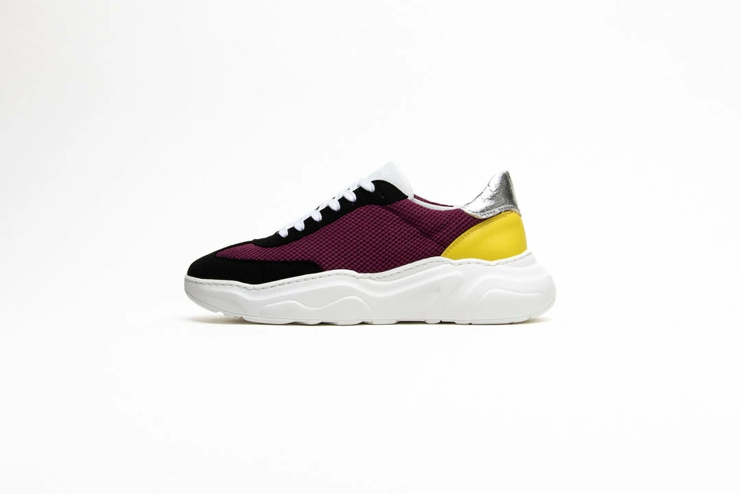 Humans Are Vain Evolve Sustainable Vegan Leather & Mesh Trainer | Multicolour 10 Humans Are Vain Evolve Sustainable Vegan Leather & Mesh Trainer | Multicolour