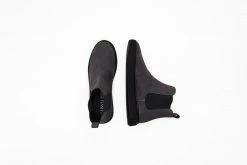 Humans Are Vain Mellby Sustainable Vegan Suede Chelsea Boot | Grey