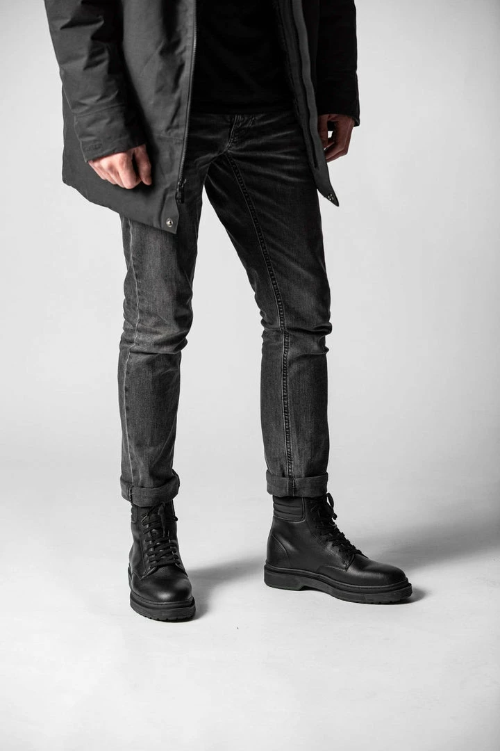 Humans Are Vain Shoes Revenge Sustainable Vegan Leather Ankle Boot | Black 4 Humans Are Vain Shoes Revenge Sustainable Vegan Leather Ankle Boot | Black