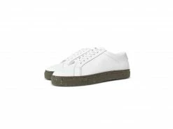 Humans Are Vain Shoes Tide R1 Sustainable Vegan Leather Trainer | White