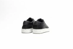 Humans Are Vain Tide V2 Sustainable Vegan Leather Trainer | Black