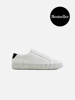 Humans Are Vain Tide V2 Sustainable Vegan Leather Trainer | White Shoes