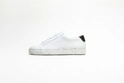 Humans Are Vain Tide V2 Sustainable Vegan Leather Trainer | White Shoes