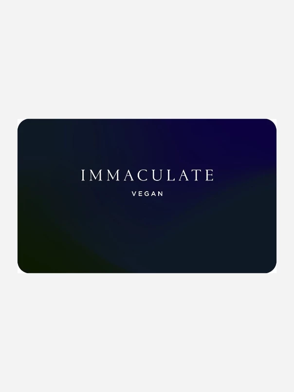 Immaculate Vegan Gift Card 3 Immaculate Vegan Gift Card