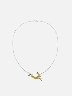 JULIA THOMPSON JEWELLERY Fairtrade Yellow Gold Hare Necklace | 9ct