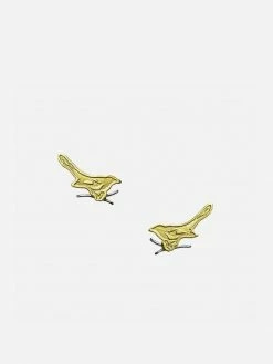 JULIA THOMPSON JEWELLERY Accessories Fairtrade Yellow Gold Magpie Stud Earrings | 18ct