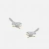JULIA THOMPSON JEWELLERY Accessories Recycled 925 Sterling Silver Magpie Studs | Silver