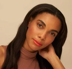 Juni Cosmetics NO. 3 SUNSHINE Hydrating Organic Vegan Lipstick | Satin Finish Women's Vegan Gifts Under £50