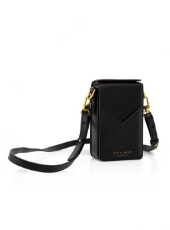 Kaia Mar Kaia Desserto Cactus Leather Phone Bag | Black Bags 8 Kaia Mar Kaia Desserto Cactus Leather Phone Bag | Black Bags