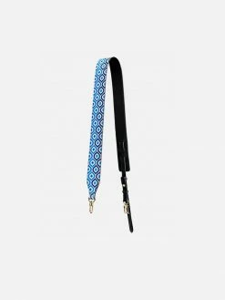 Kaia Mar Magji Vegan Leather Crossbody Strap | Blue Crossbody Bags