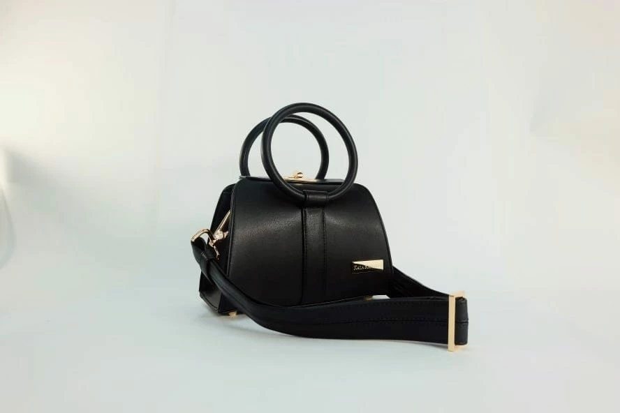 Kaila Katherine Bloomsbury Cactus Leather Vegan Bag | Black Bags 4 Kaila Katherine Bloomsbury Cactus Leather Vegan Bag | Black Bags