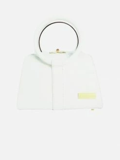 Kaila Katherine Bags Bloomsbury Cactus Leather Vegan Bag | White