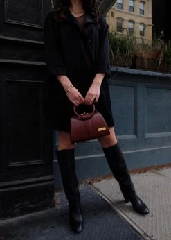 Kaila Katherine Bags Bloomsbury Cactus Leather Vegan Bag | Red