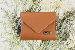 Kaila Katherine Bags Brixton Cactus Leather Vegan Bag | Tan