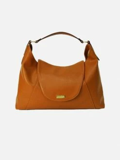 Kaila Katherine Downing Cactus Leather Vegan Bag | Tan Bags