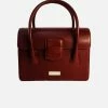 Kaila Katherine Kensington Cactus Leather Vegan Bag | Red Bags