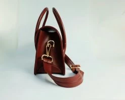 Kaila Katherine Kensington Cactus Leather Vegan Bag | Red Bags