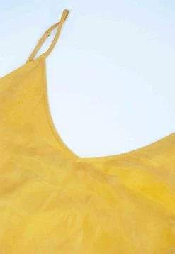 KOMODO 100 Club Cupro Vegan Silk V-neck Top | Ochre Clothing