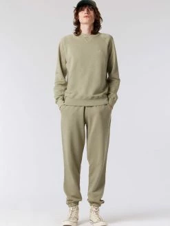 KOMODO Adam Men's Organic Cotton Tracksuit Bottoms | Clay