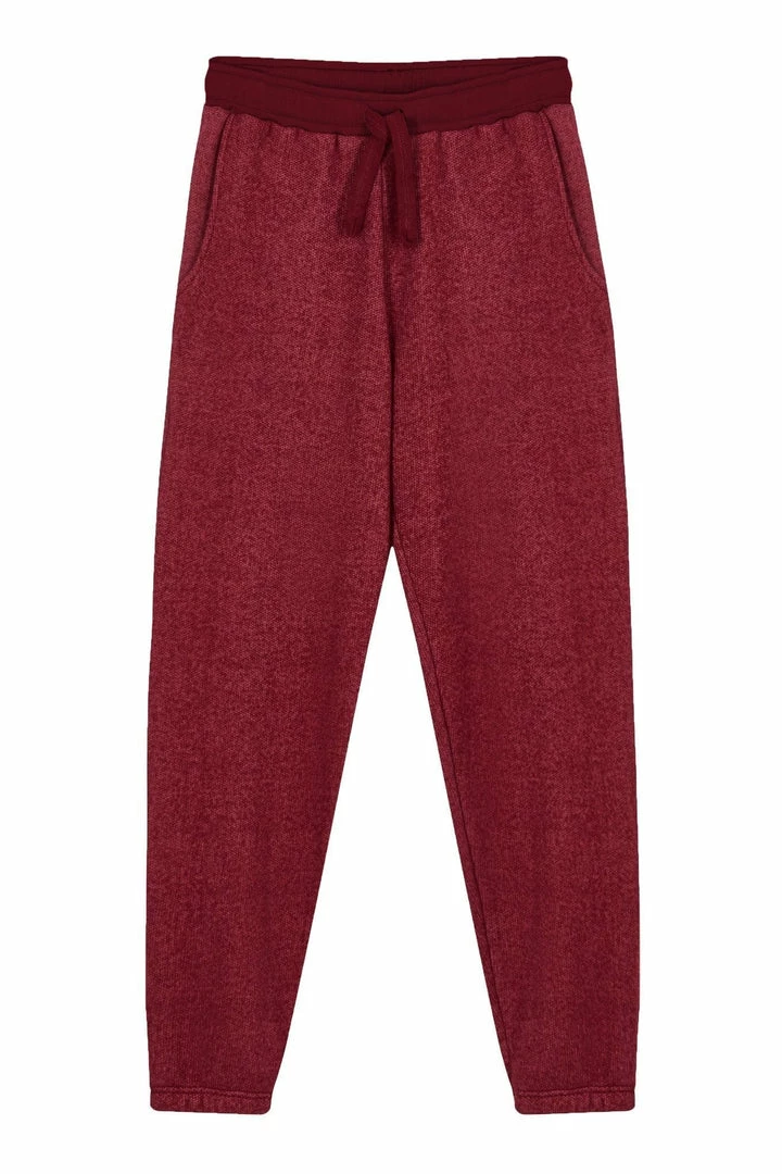 KOMODO Clothing Adam Men's Organic Cotton Tracksuit Bottoms | Plum 4 KOMODO Clothing Adam Men's Organic Cotton Tracksuit Bottoms | Plum