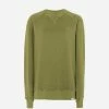 KOMODO Clothing Anton Men's Organic Cotton Melange Crewneck | Sage