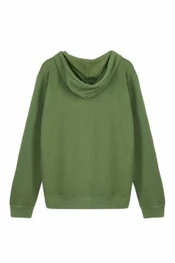 KOMODO Apollo Men's Organic Cotton Zip Hoodie | Olive