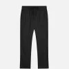 KOMODO August Men's Organic Linen Trousers | Black Clothing