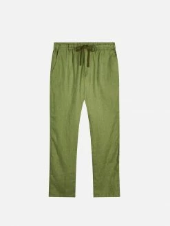 KOMODO August Men's Organic Linen Trousers | Khaki