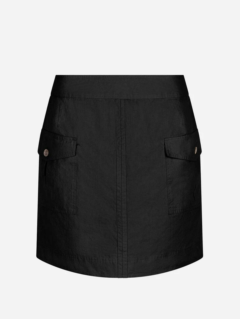 KOMODO Clothing Elodie Organic Cotton Mini Skirt | Black 3 KOMODO Clothing Elodie Organic Cotton Mini Skirt | Black