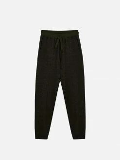 KOMODO Evie Women's Organic Cotton Tracksuit Bottoms | Army Green