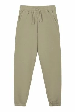 KOMODO Evie Women's Organic Cotton Tracksuit Bottoms | Clay