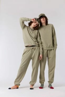 KOMODO Evie Women's Organic Cotton Tracksuit Bottoms | Clay 7 KOMODO Evie Women's Organic Cotton Tracksuit Bottoms | Clay