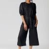 KOMODO Faye Organic Linen Jumpsuit | Black
