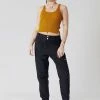 KOMODO Feather Organic Cotton Trousers | Black Clothing
