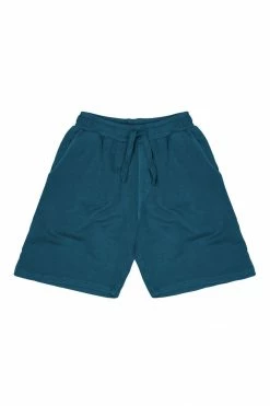 KOMODO Clothing Flip Organic Cotton Shorts | Teal Blue