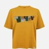 KOMODO Clothing Free Tibet Women's Organic Cotton T-shirt | Mustard