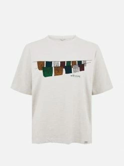 KOMODO Free Tibet Women's Organic Cotton T-shirt | White