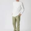 KOMODO Hakon Organic Cotton Long-Sleeve T-shirt | Off-White