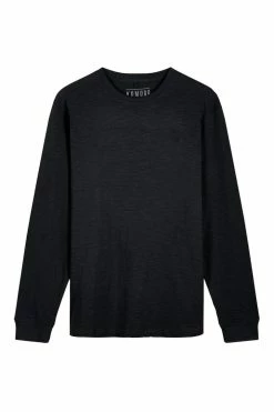KOMODO Clothing Hakon Organic Cotton Long-Sleeve T-Shirt | Coal