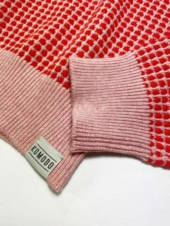 KOMODO Clothing Hana Organic Cotton Jumper | Chilli Red 9 KOMODO Clothing Hana Organic Cotton Jumper | Chilli Red