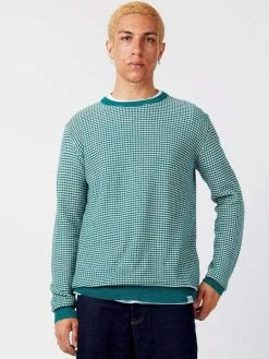 KOMODO Hasan Organic Cotton Jumper | Emerald Clothing