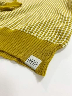 KOMODO Hope Organic Cotton Puff Sleeve Jumper | Tan