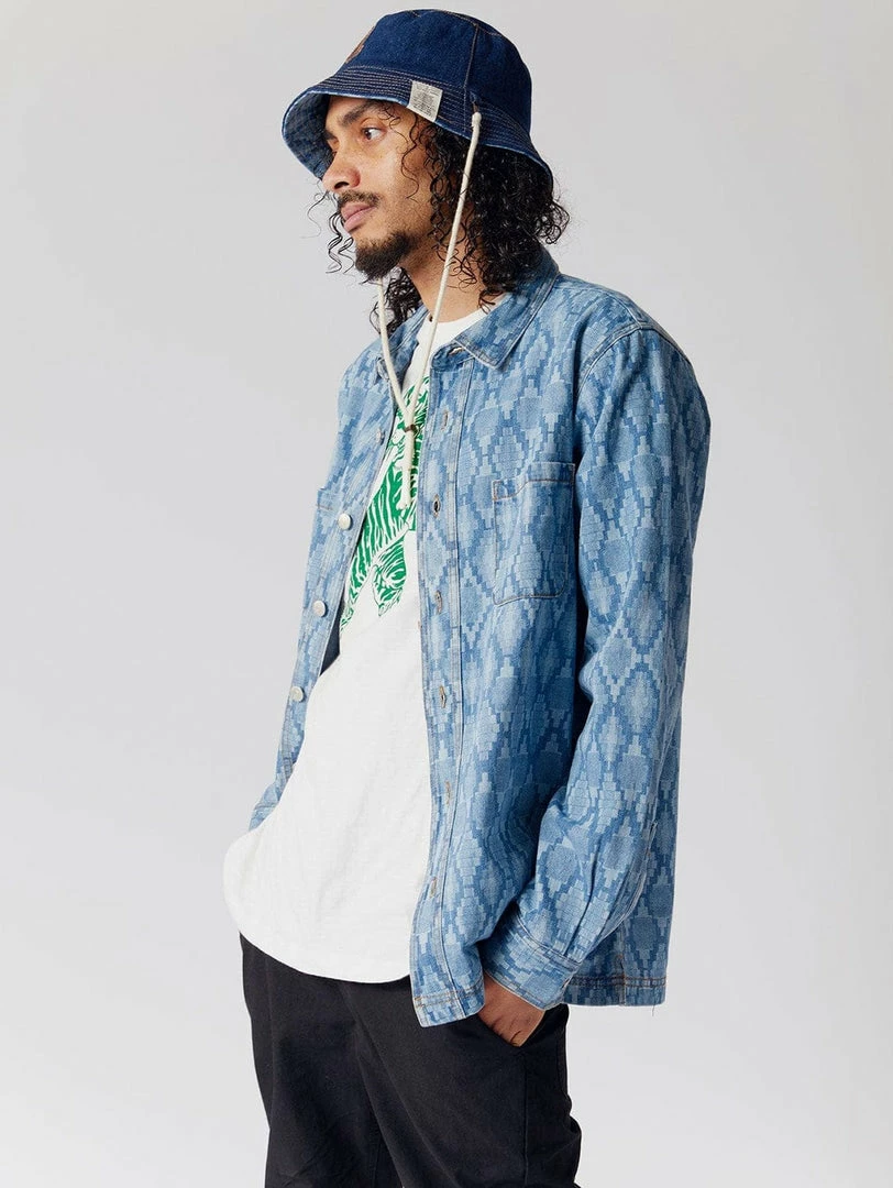 KOMODO Jean Organic Cotton Overshirt | Retrograde 3 KOMODO Jean Organic Cotton Overshirt | Retrograde