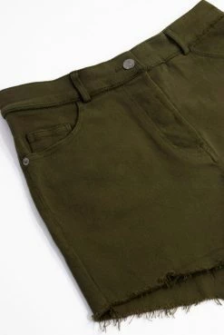 KOMODO Clothing Jenja Organic Cotton Shorts | Khaki