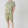KOMODO Jerry Men's Organic Linen Shorts | Khaki