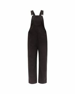 KOMODO Joy Organic Cotton Dungarees | Black Clothing
